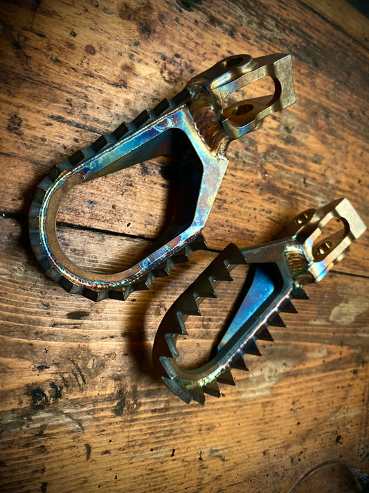 STAINLESS FOOTPEGS ktm/husq/gasgas 17/23