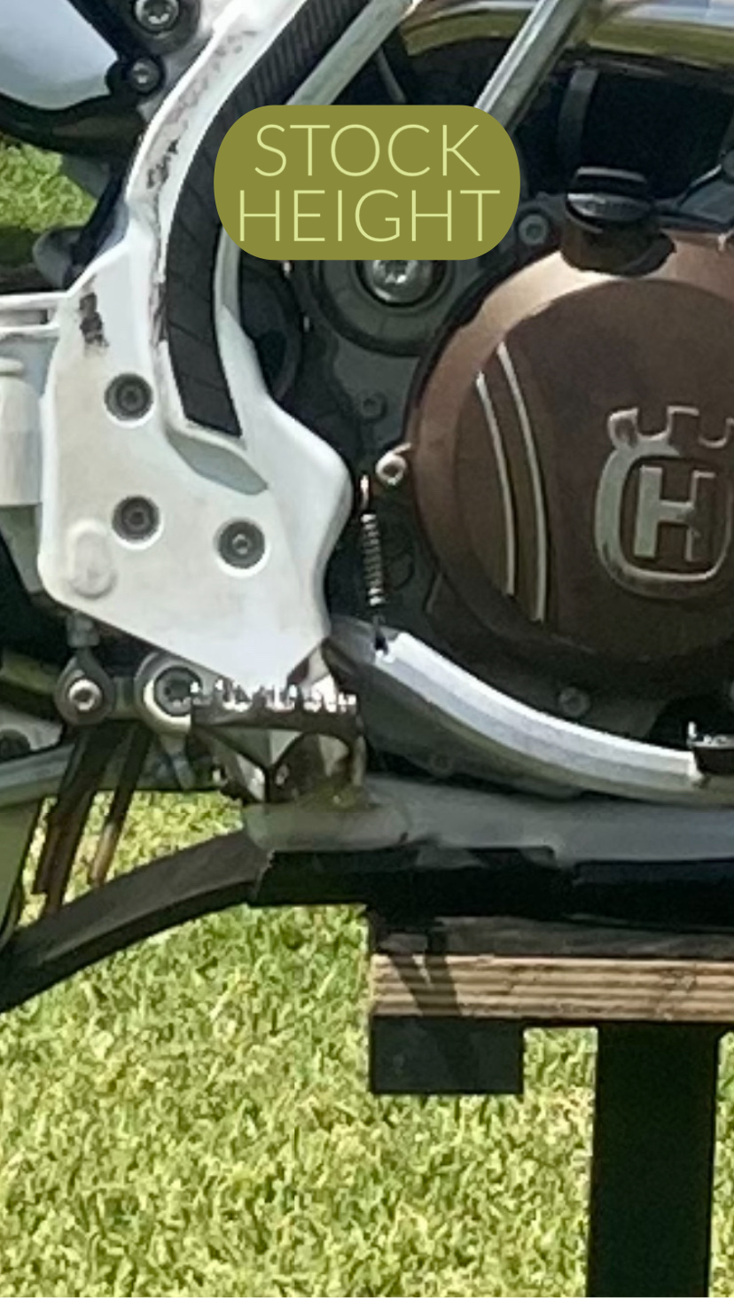 STAINLESS FOOTPEGS ktm/husq/gasgas 17/23