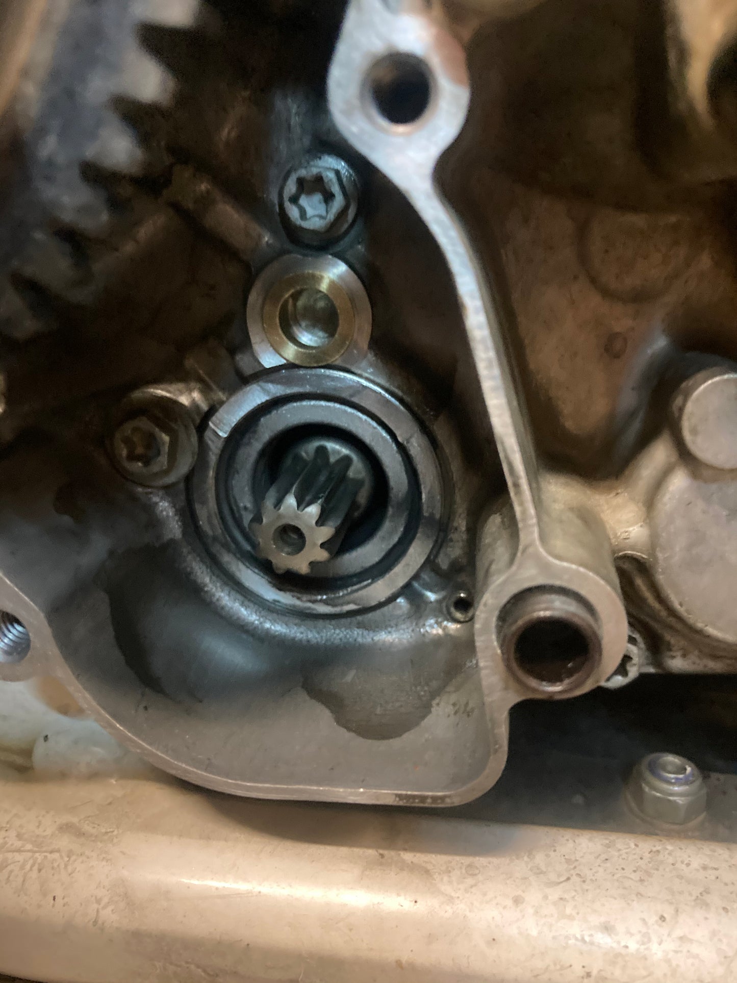 KTM Husqvarna Gas Gas electric starter bush upgrade