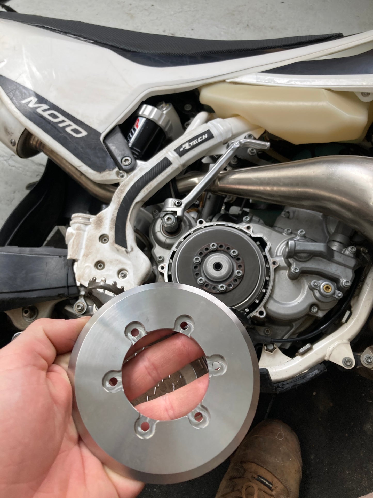 Clutch Weight 255 Grams 9oz Traction Disc 13-Current